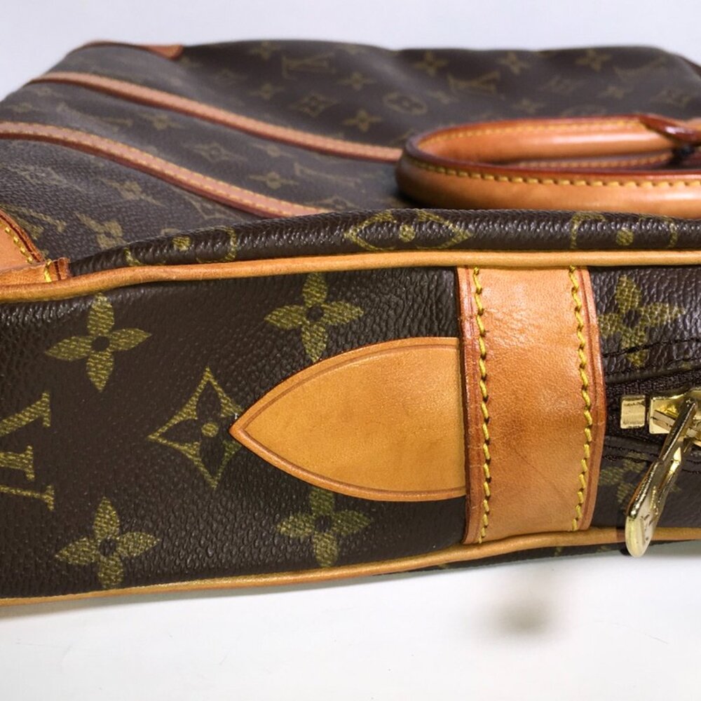 Authentic LOUIS VUITTON Porte Documents Voyage Briefcase Hand Bag Monogram - Picture 7 of 16